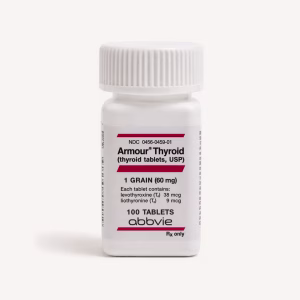 Armour Thyroid Tablets 60Mg Hormone Replacement Tablets 1 Grain