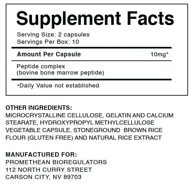Bone Marrow Label 20-ct